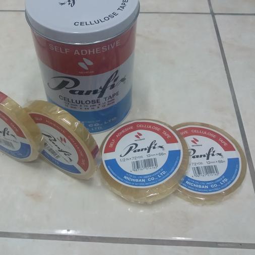 

➱ Selotip Panfix 1/2" x 72 Yard / Isolasi Panfix 1/2 Inc x 72 Yard ➳