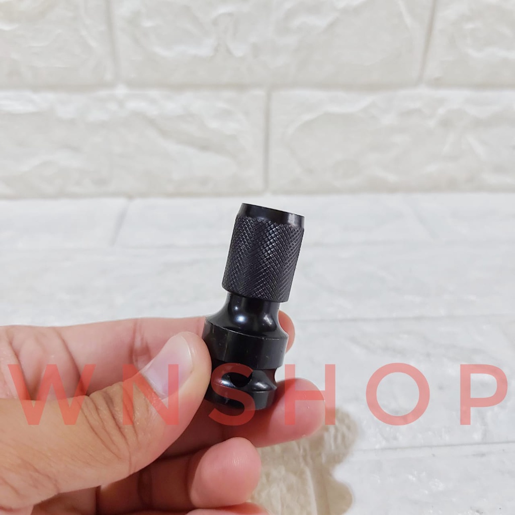 Adaptor Bor Impact Wrench 1/2 Inch Ke 1/4 Inch Hex Shank Screwdriver