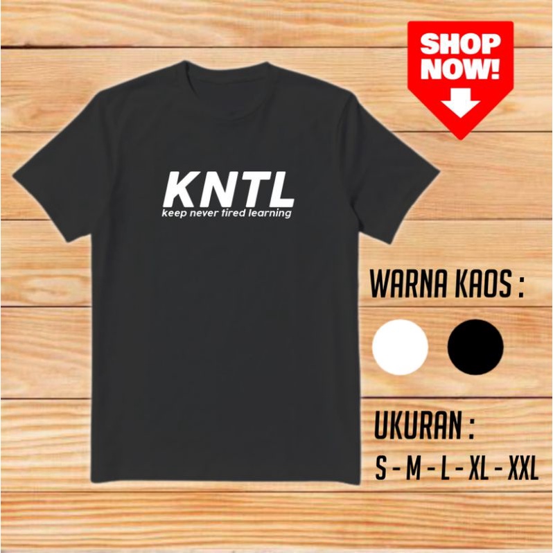 Kaos t-shirt kata kata lucu KNTL - Kaos Plesetan lucu keren cotton Combed