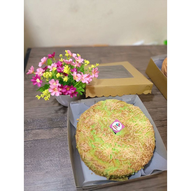 

Pandan Cheess Chiffon Cake