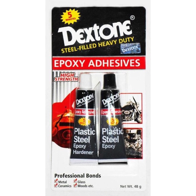 

Lem Besi Dextone Epoxy Adhesives 48 Gr