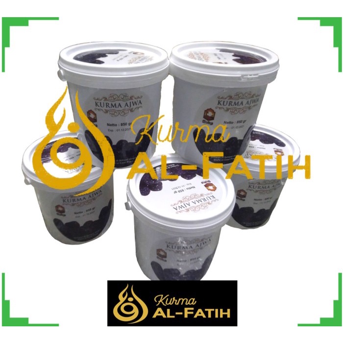 

Kurma Ajwa Ember 850 Gram Kurma Ajwa Madinah Kemasan Premium Bucket