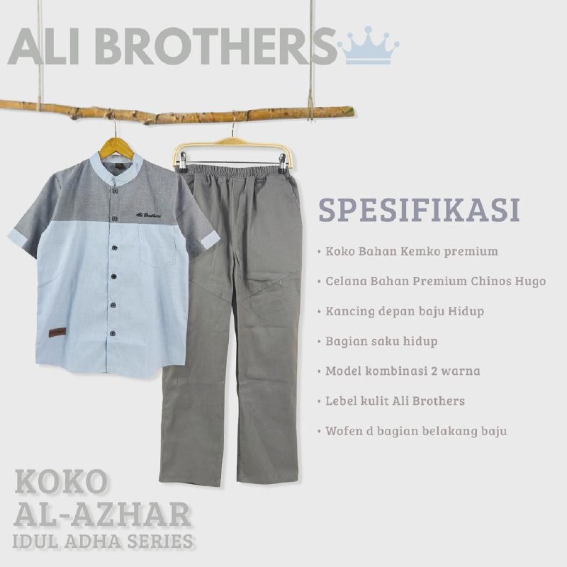 Afsheenastore Setelan Koko Anak Laki Laki  By Ali Brother