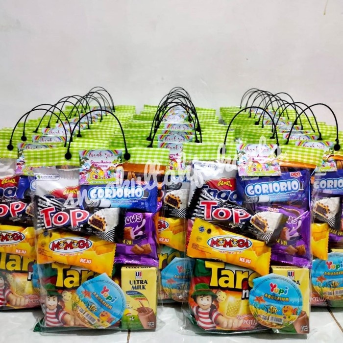 Bingkisan Snack Ultah Anak yang Unik