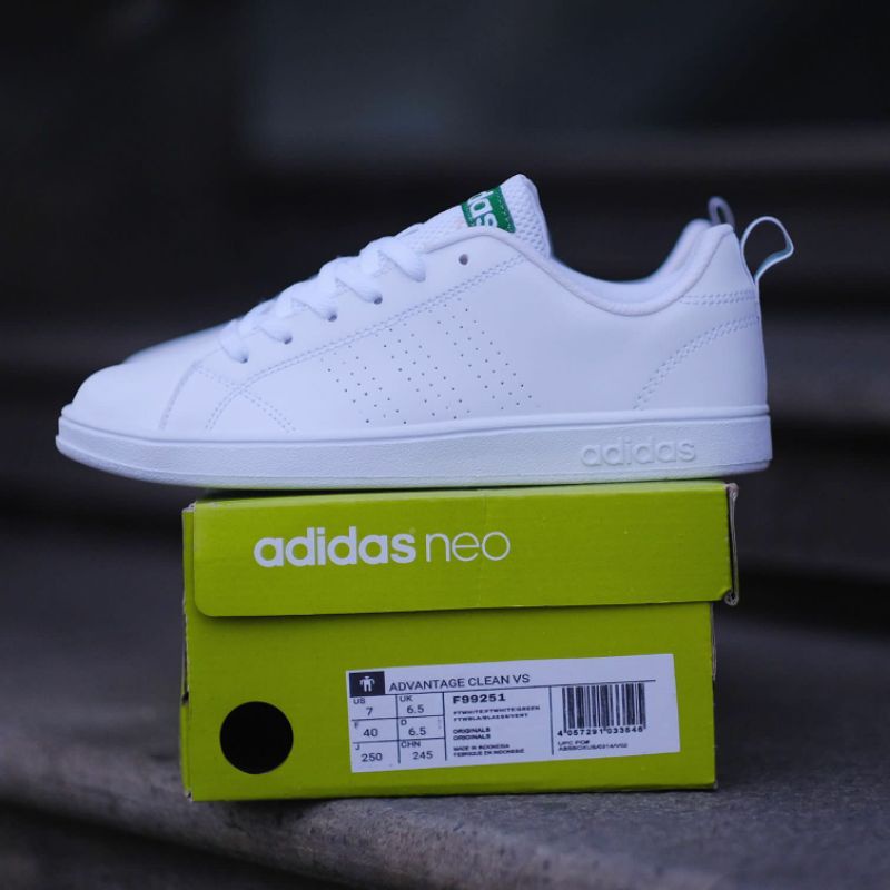 obral sepatu adidas neo advantage list green