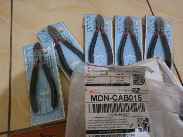 Tang Potong Presisi Halus Rapi Cutting Plier 6 Inch Tang Pengrajin Gunting Plastik Gundam