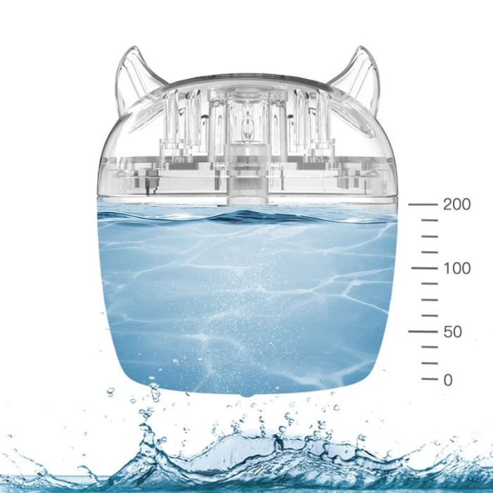 Air Humidifier Unik Essential Oil Diffuser Cute Design Kucing 200ml