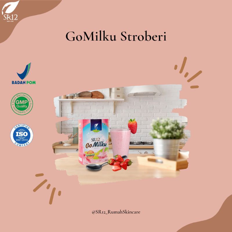 

Go milku stroberi SR12 susu kambing ettawa