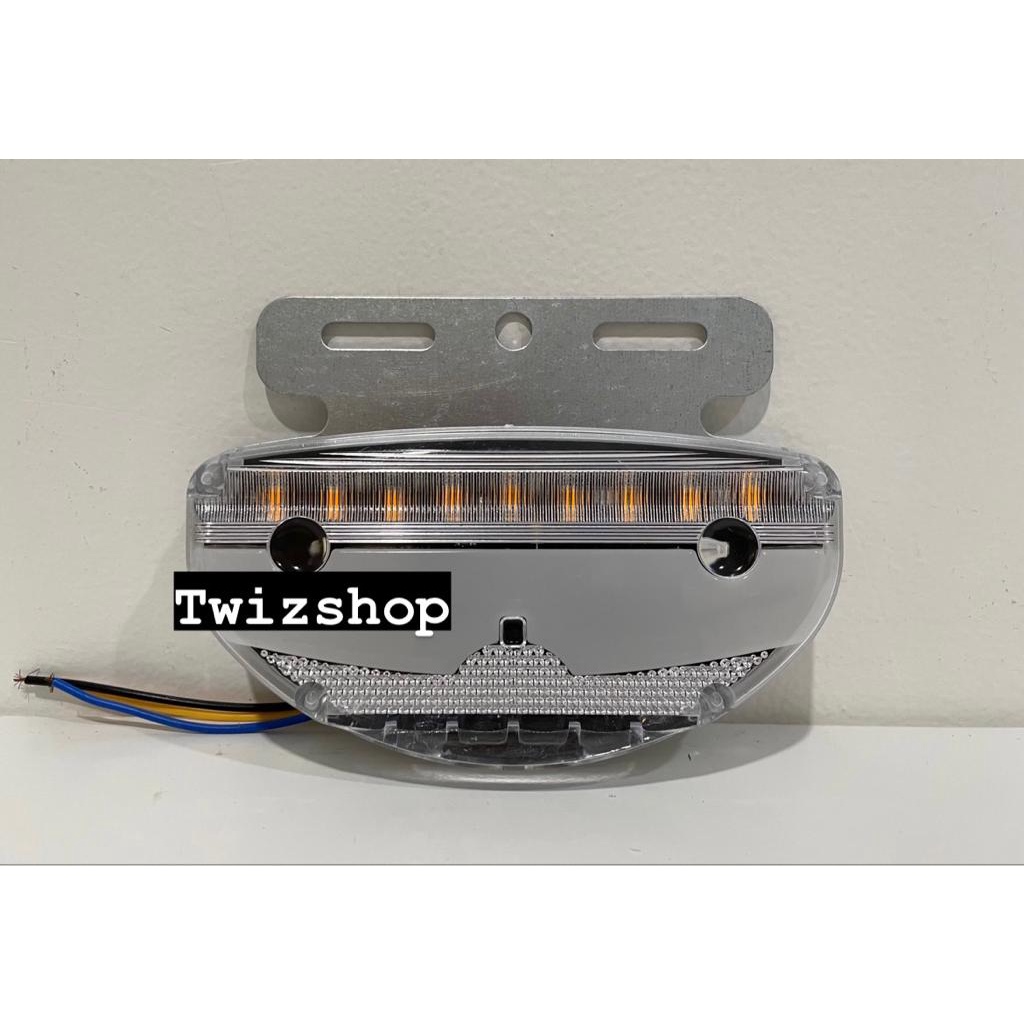 Lampu Bak Truk Kristal 24V Sein Running / LED Bak Truck 24 Volt 12V Kotak Kristal