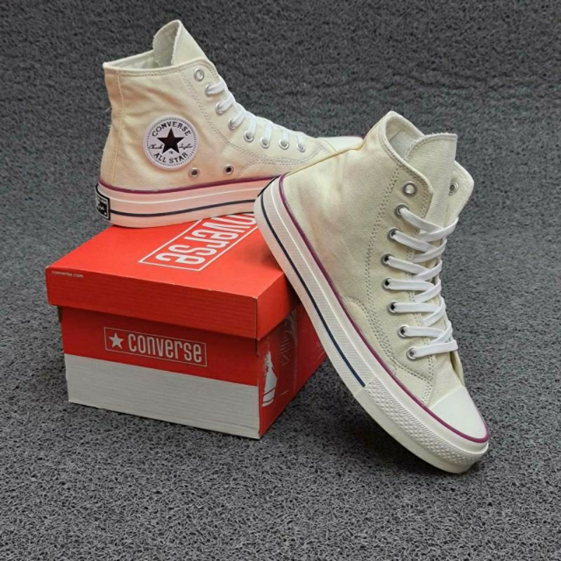 Sepatu Converse 70s TINGGI CREAM Premium-1