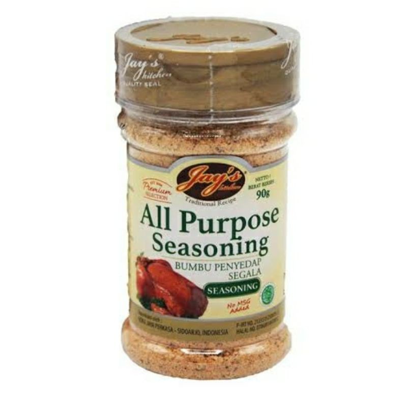 

Jay's Jays All Purpose Seasoning No MSG 90gr