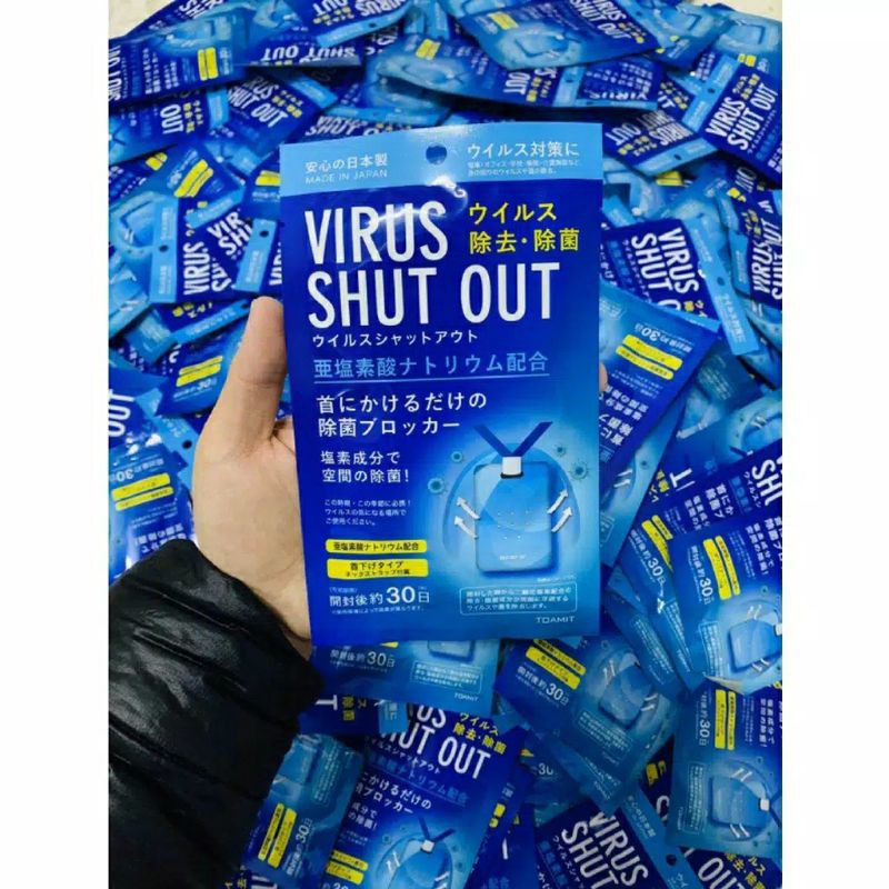 Kalung anti virus /Virus  Shut Out Made in Japan. Original