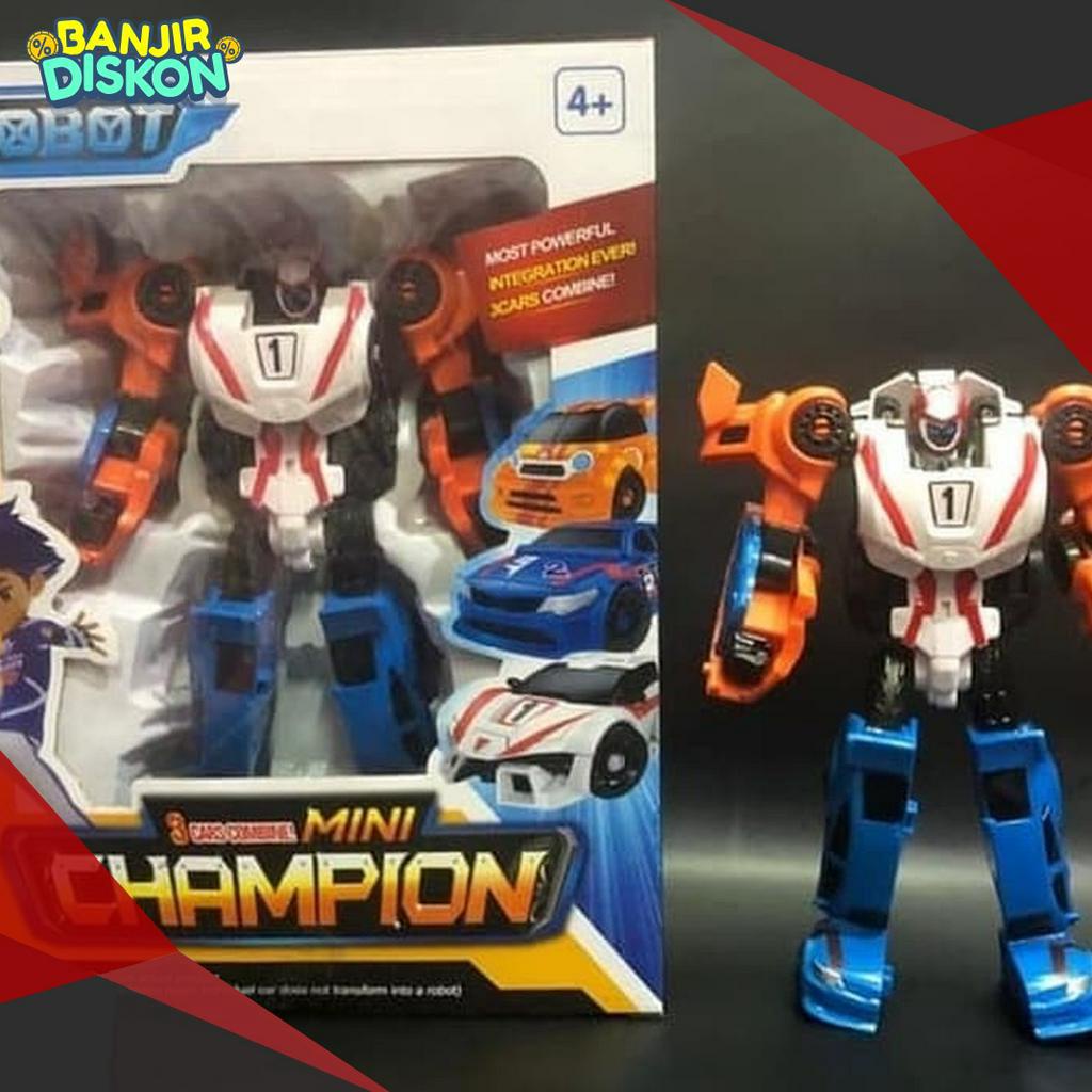 HEMAT Mainan Robot Mini Champion  Kado Ulang Tahun Anak 3 Tahun