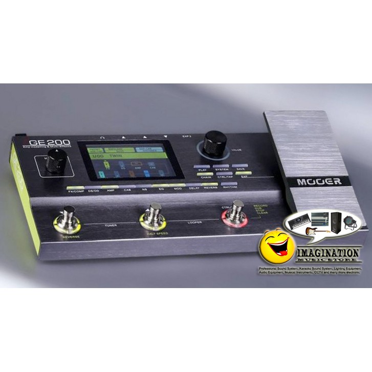 Mooer GE-200 Multi Effects and Amp Modelling