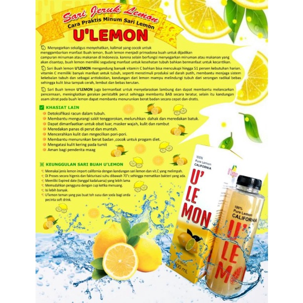 

U'LEMON 500 ml