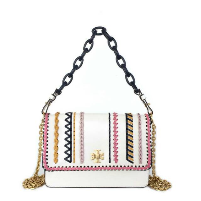 Tory Burch Kira Whipstitch Double Strap Big toryburch tas bag ORI ORIGINAL
