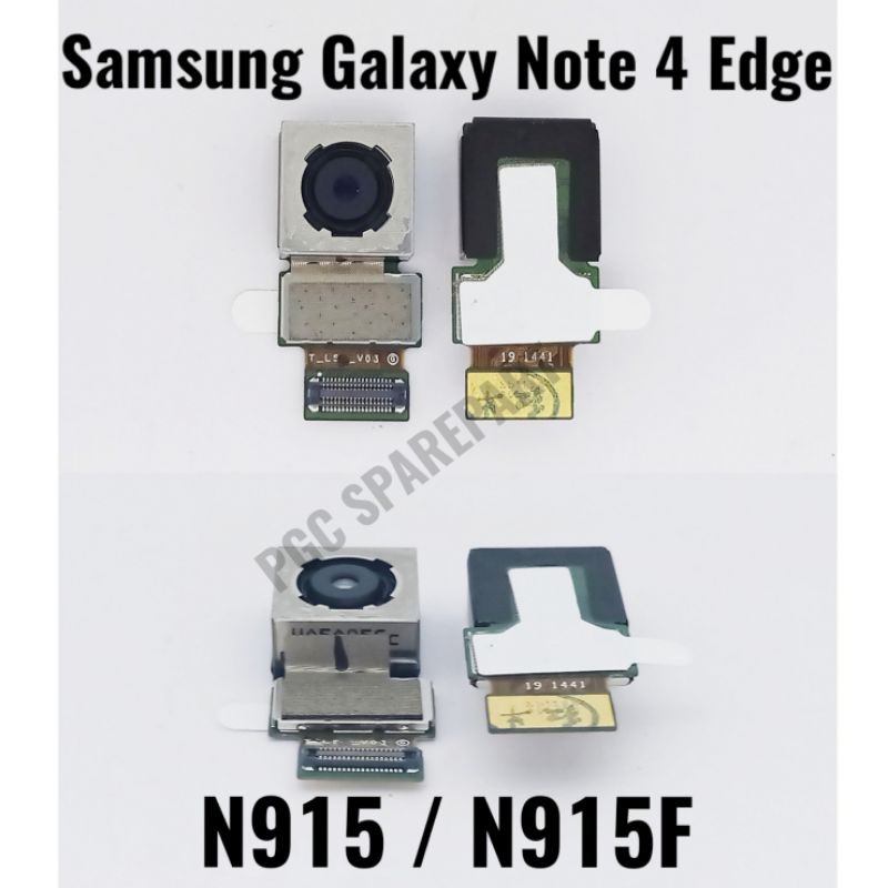 Original Kamera Belakang Samsung Galaxy Note 4 Edge - N915 N915F - Big Back Rear Camera