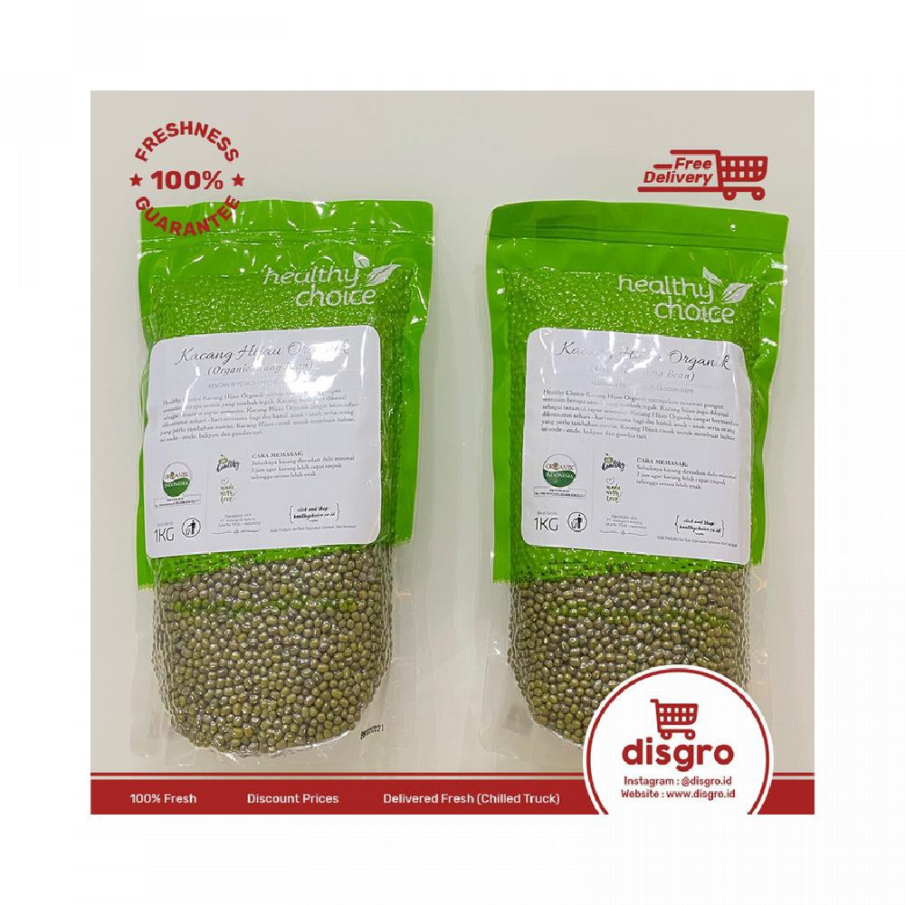 

Healthy Choice Kacang Hijau Organik 1 kg 1000gr organic mung bean hc