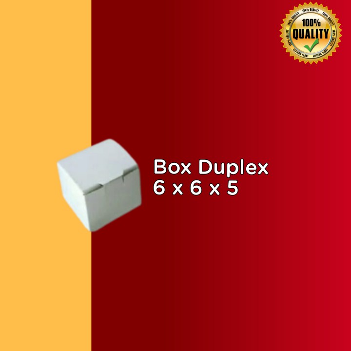 

Box Duplex / Kardus Duplex (6 x 6 x 5)