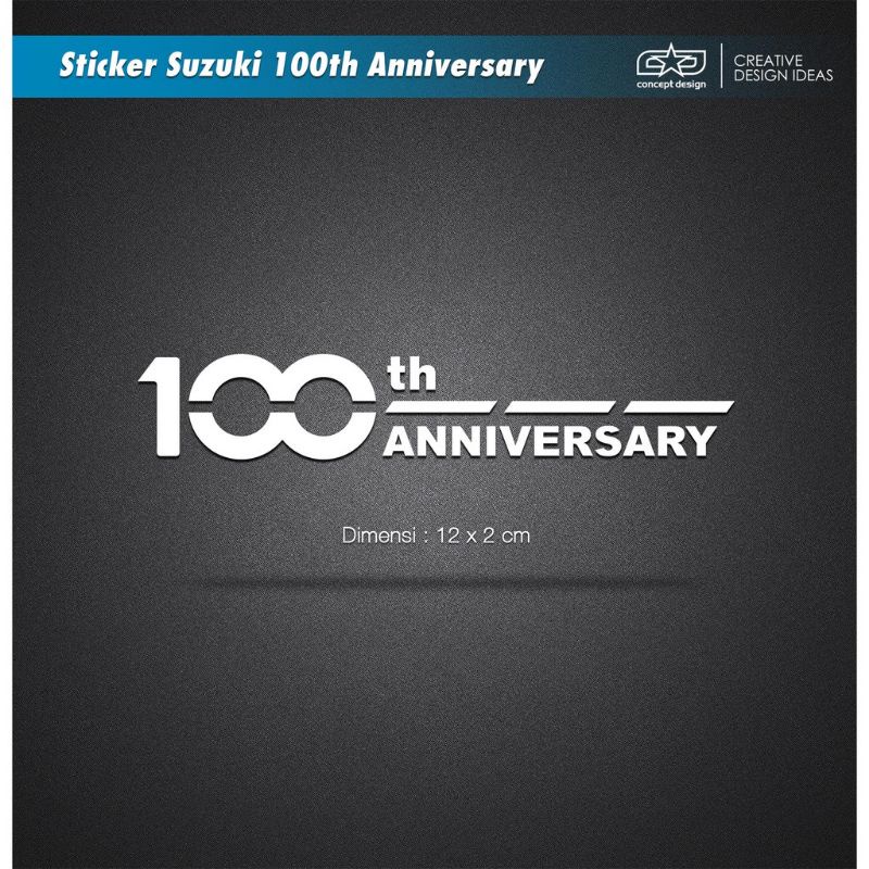 

sticker cutting / stiker cuting 100th anniversary viral