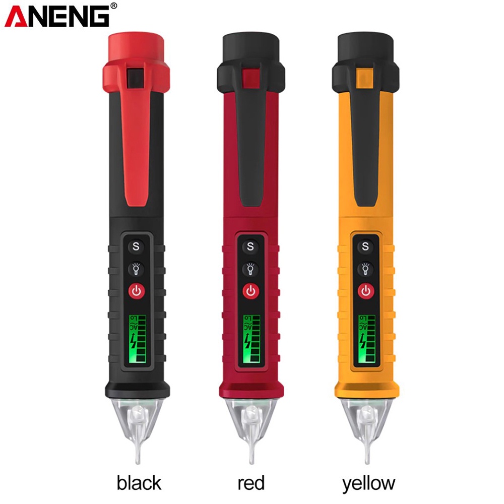 ANENG Tester Pen Non Contact AC Voltage Alert Detector 12V-1000V - VC1010 - Red