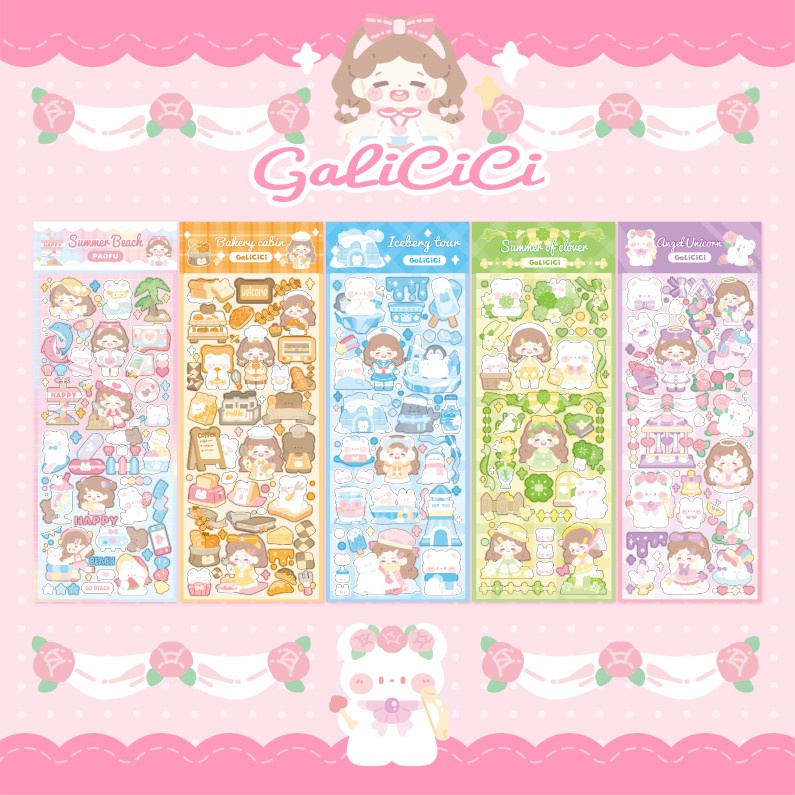 Stiker GaLiCiCi DIY Untuk Dekorasi