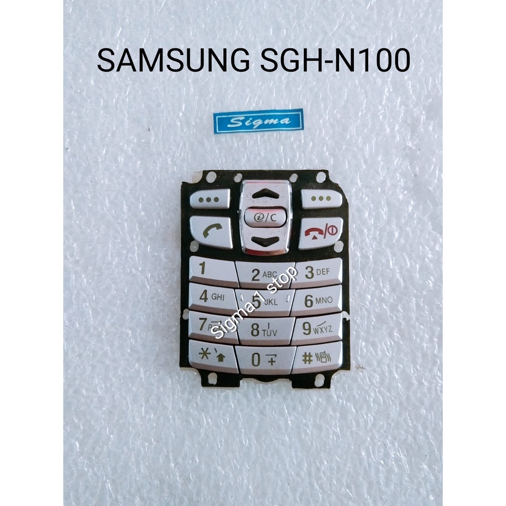 KEYPAD SAMSUNG SGH N100  TOMBOL LUAR  KEYPAD SAMSUNG JADUL