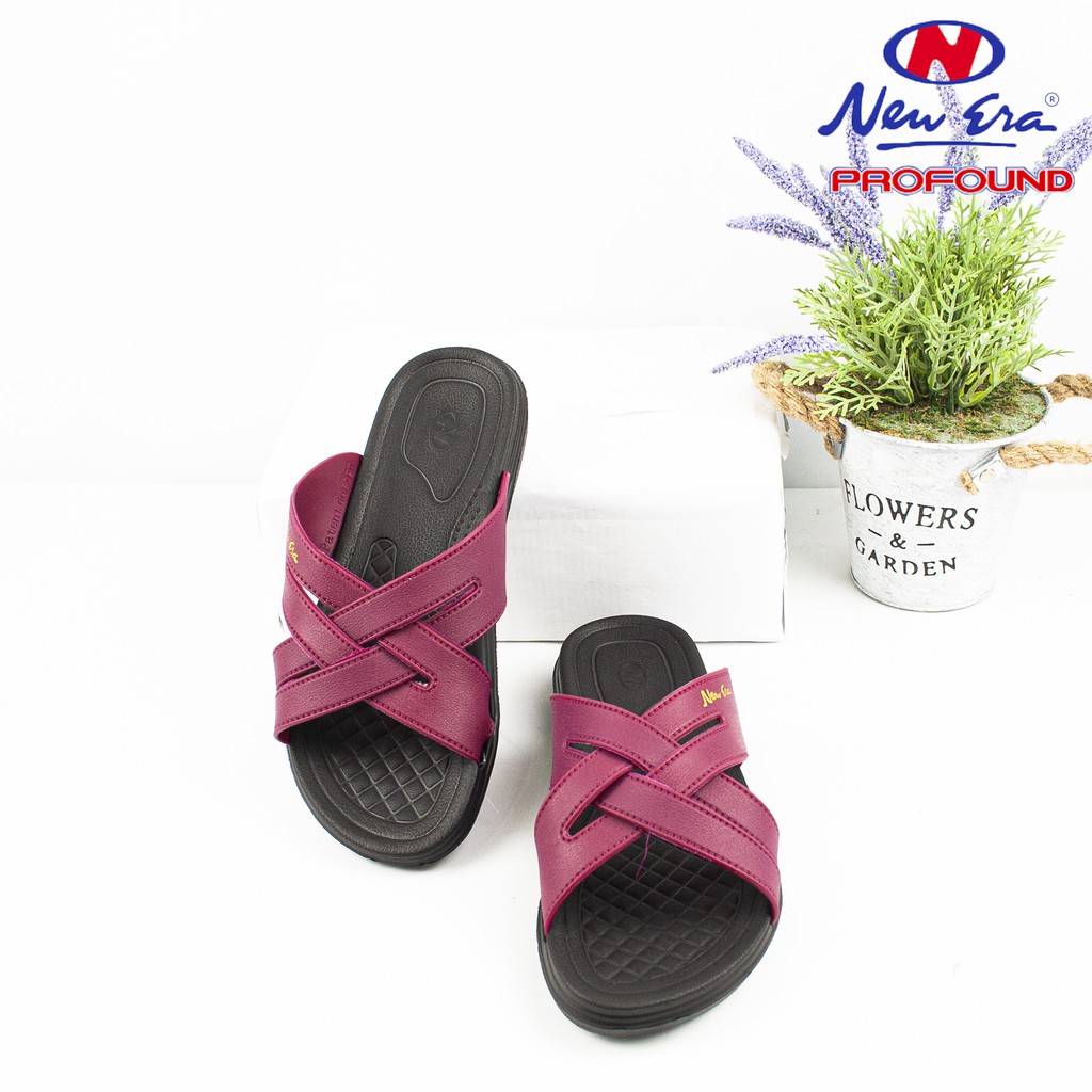 Sandal slop wanita new era / sandal slop silang wanita - New Era LB E11004 (37-41) / sandal cewek