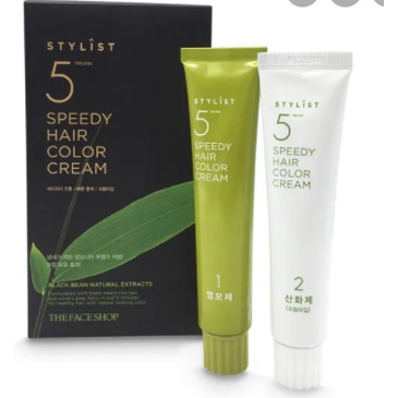 The Face Shop Stylist 5 Minutes Speedy Hair Color Cream