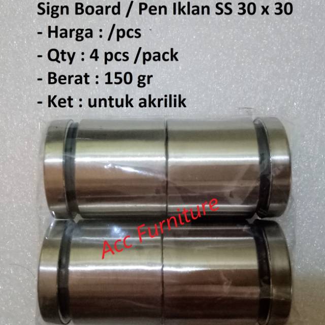 

Sign Board / Pen Iklan 30 x 30 (SS)