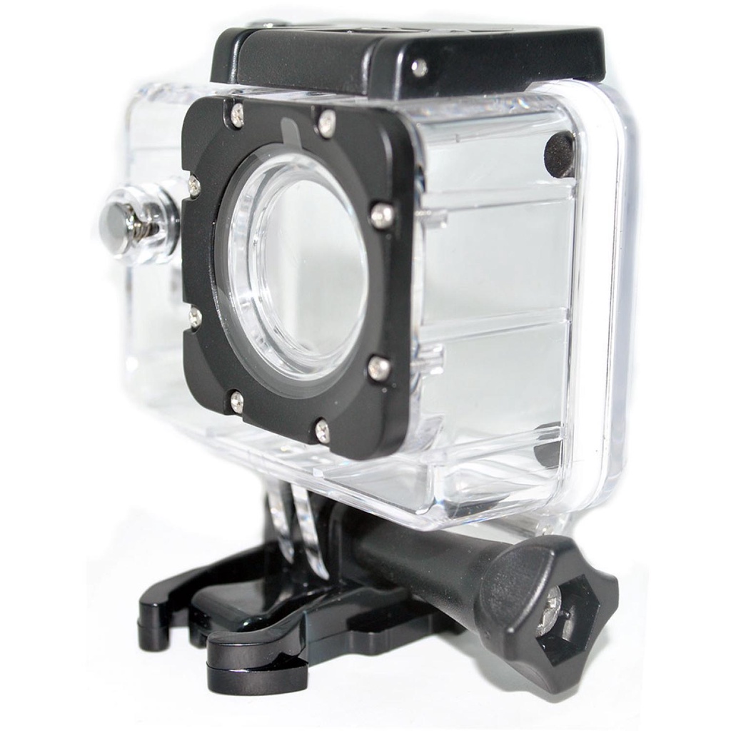 (BISA COD) FTIHSHPUnderwater Case IPX68 40m SJCAM SJ4000 EKEN H9 Button Top - 3C
