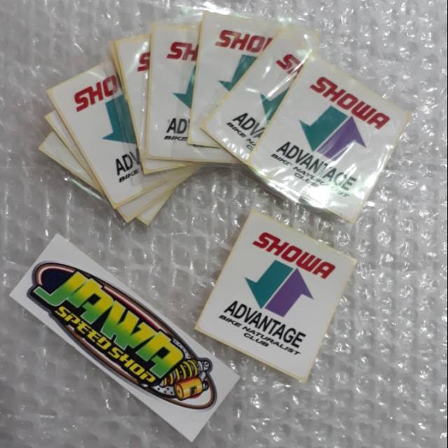 Stiker shock showa advantage