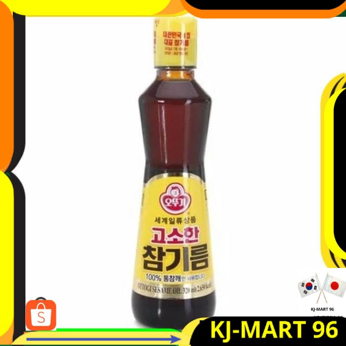 

KOREAN FOOD/BUMBU KOREA/BUMBU KOREA HALAL OTTOGI SESAME OIL ORI 320 ML
