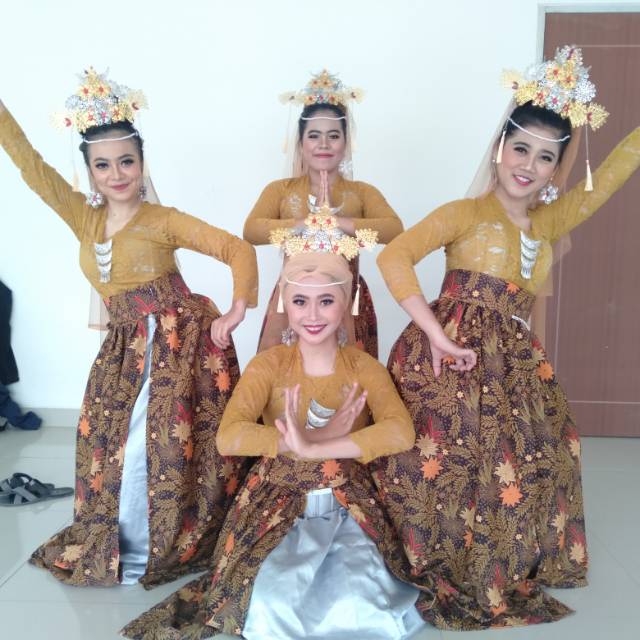 KOSTUM TARI ETNIK/JAIPONG Satu Stel