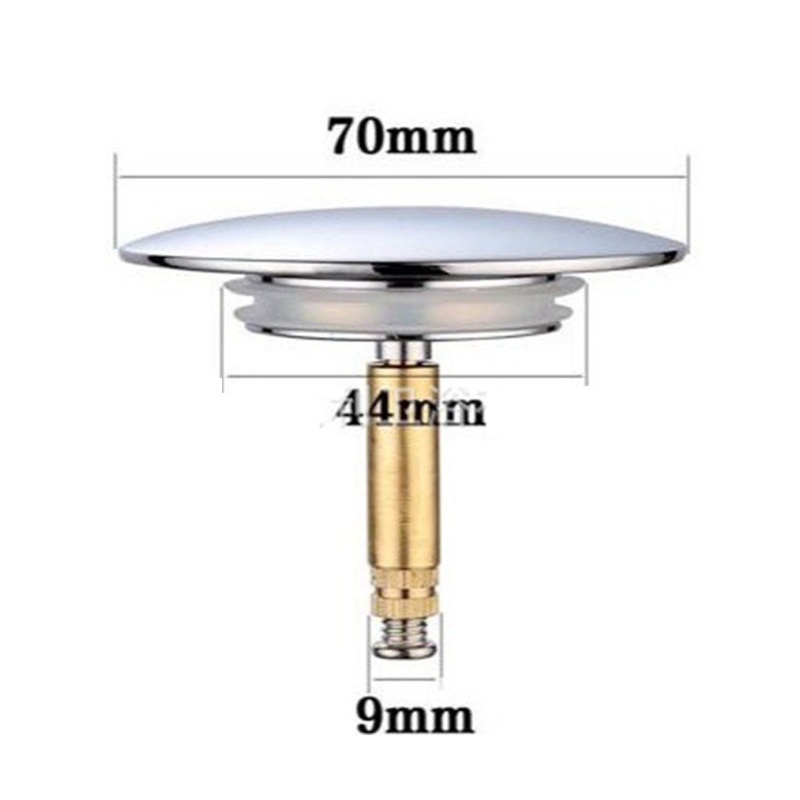 Gro Plug Penutup Saluran Air Wastafelbak Mandi Manual Untuk Menangkap Rambut