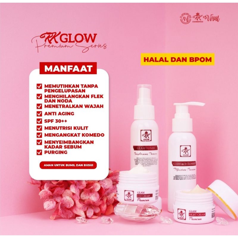 Rk glow Skincare Cream Series Acne Or Premium Original ( Agen Resmi )