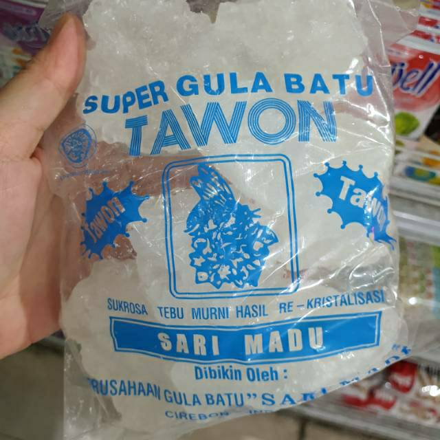 

Super Gula Batu Tawon Sari Madu 500gr / Gula Batu Tawon 500gr