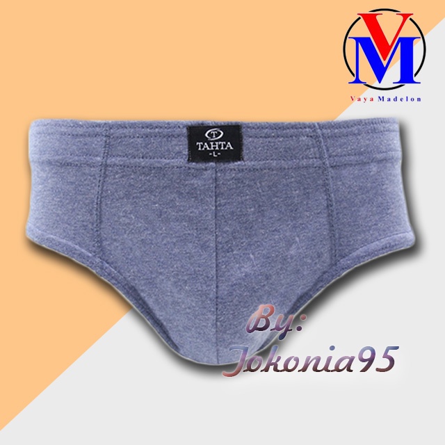 3PCS Celana Dalam Pria Madelon Briefs Tahta Tuton - Celana Dalam Pria Model Brief Tahta Art SB1