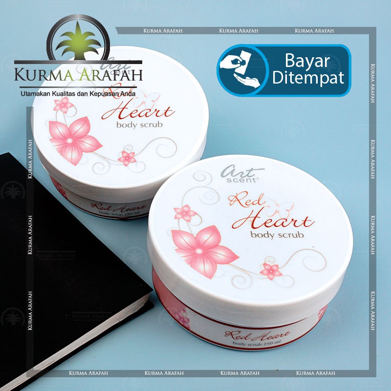 Artscent Body Scrub 250ml Art Scent Lulur Pemutih Kulit