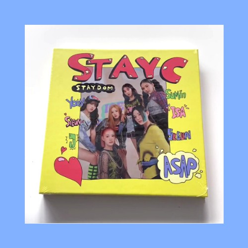 STAYC STAYDOM SINGLE ALBUM VOL.2 OFFICIAL - STAYC ALBUM OFFICIAL - KPOP ALBUM OFFICIAL