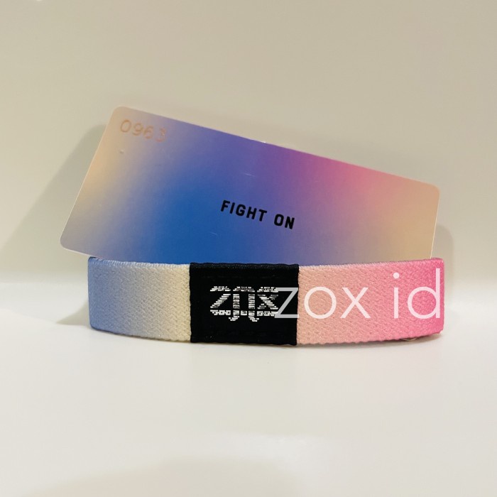 ZOX Fight On Wristband Bracelet Strap Gelang