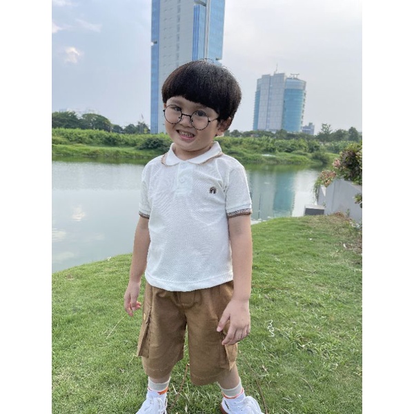 ZANE TOP - Promo 8.8 Kaos Polo Anak Lucu Unisex