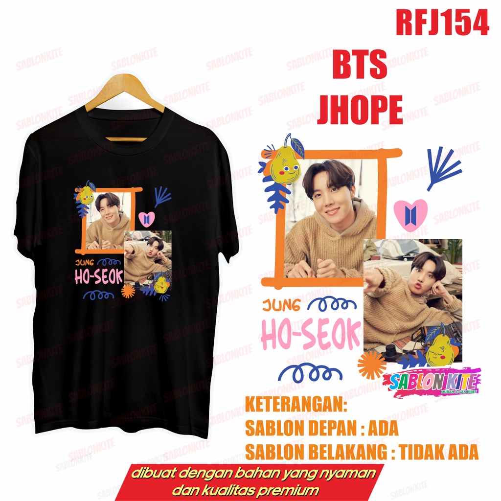 MURAH!!! KAOS KPOP FOTO RFJ154 TAEHYUNG JUNGKOOK JIMIN JHOPE JIN NAMJOON SUGA