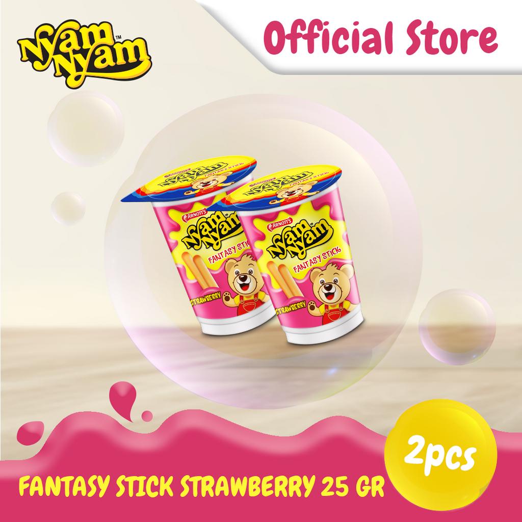 

Nyam-Nyam Fantasy Stick Strawberry 25 gr x2