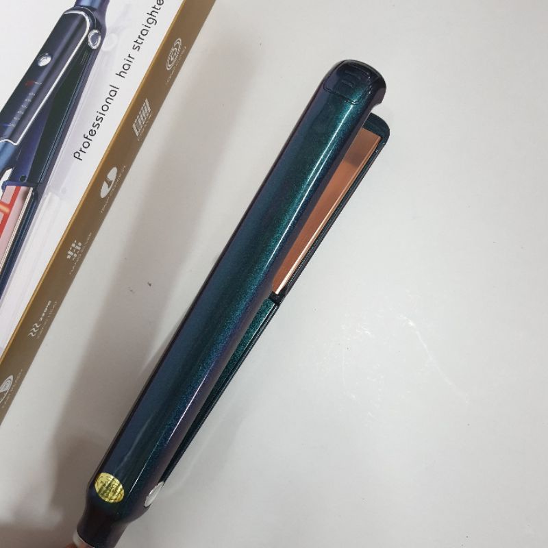 Alat catok Rambut Kemei Hair straightener Rebonding 2in1 Lurus Curly Keriting Blow Asli Murah Km460
