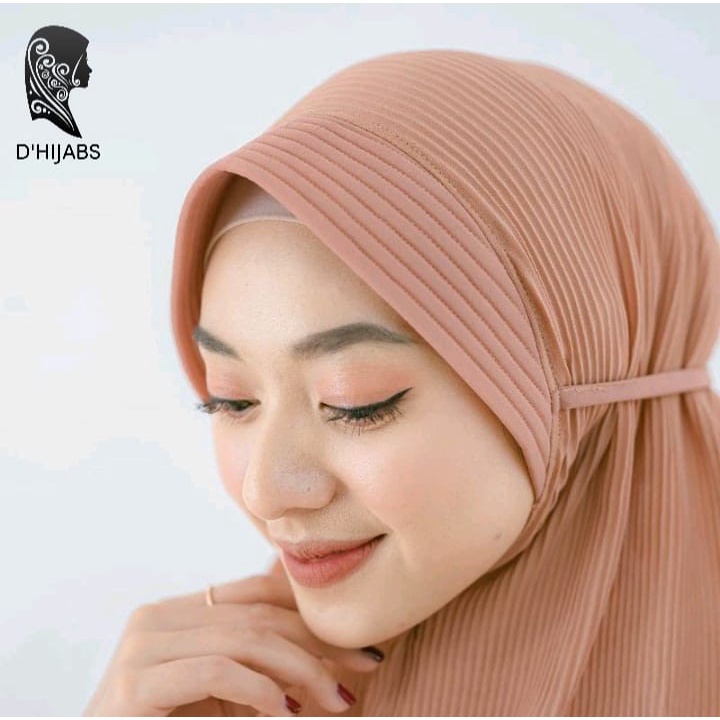 BERGO MARYAM PLISKET PAD / HIJAB PLISKET PAD / JILBAB PLISKET LIDI PAD MURAH