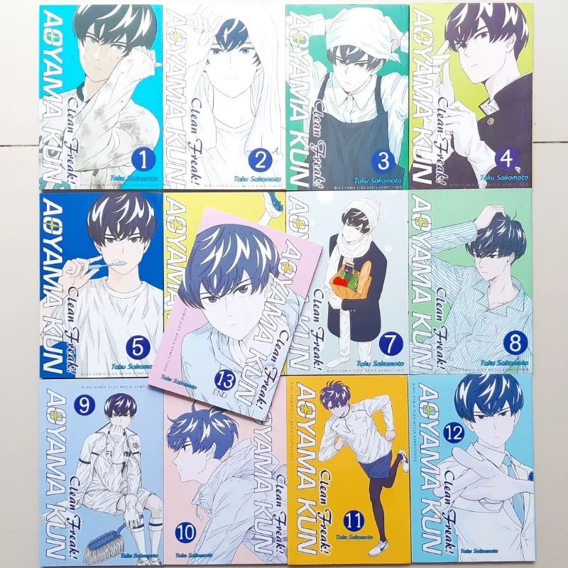 komik clean freak aoyama kun 1-13end