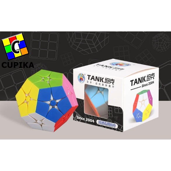 Rubik Megaminx Shengsou TANK Kibiminx 2x2 Stickerless 2x2x2 Kilominx