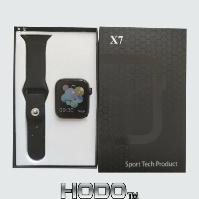 DISKON smartwatch X7 - Hitam