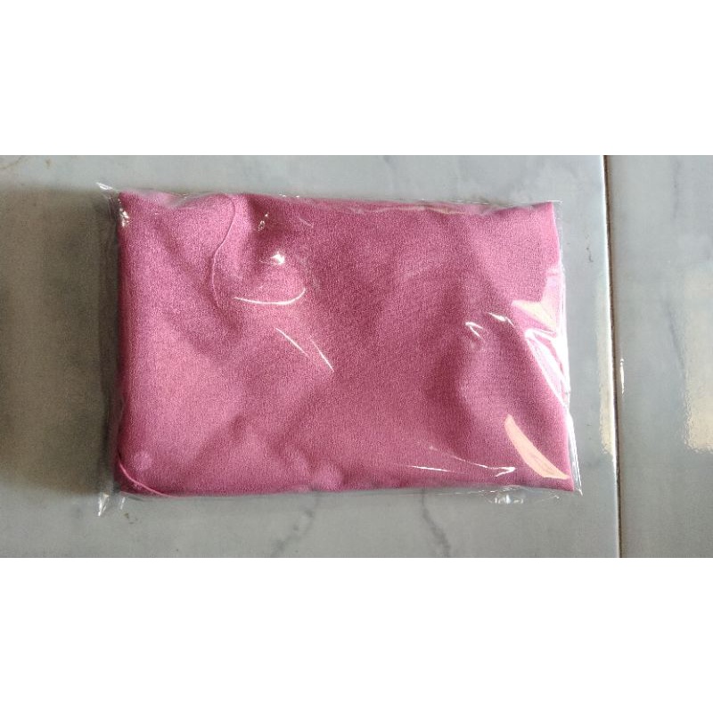 jilbab instan bergo maryam( ukuran M )/jilbab instan tali diamond-Dusty pink